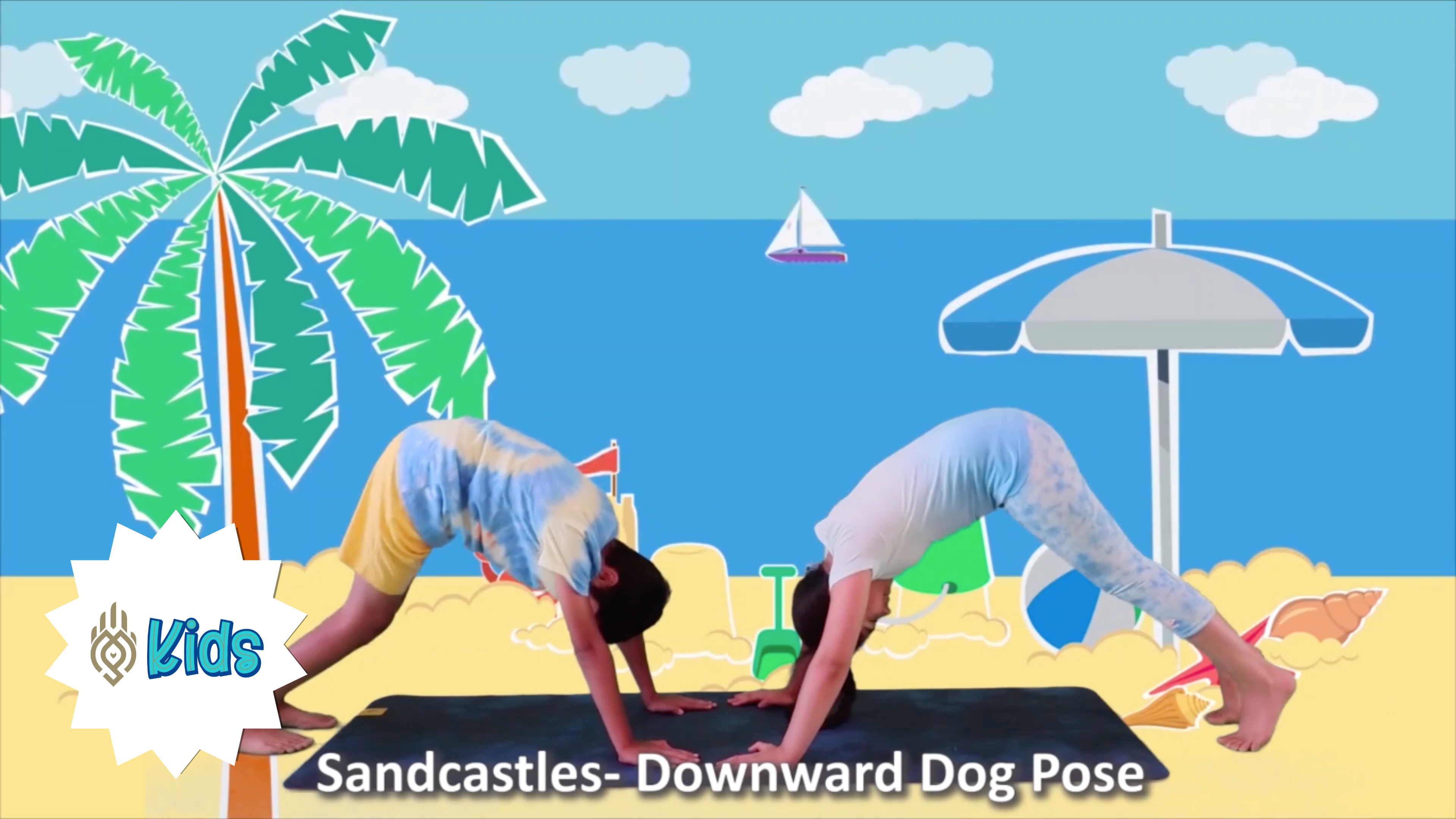 Summer Beach Yoga | An OM Warrior Kids Yoga Adventure