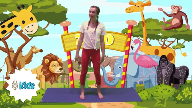 Journey Through The Zoo | An OM Warrior Kids Yoga Adventure