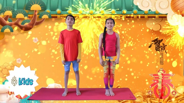 Chinese New Year | An OM Warrior Kids Holiday Yoga Video