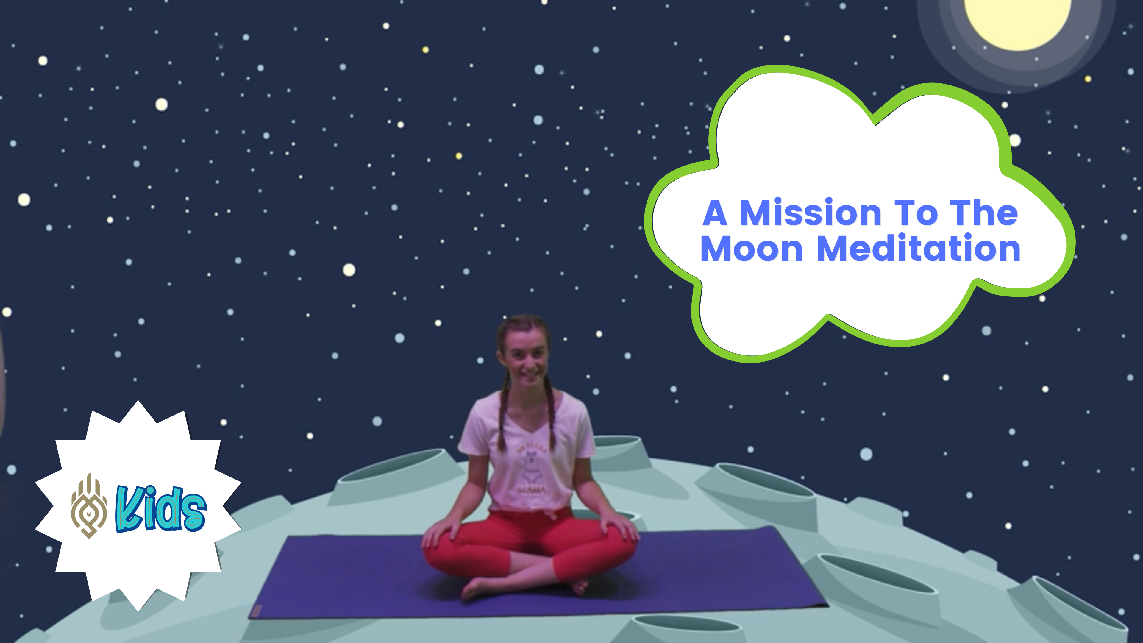 A Mission To The Moon | An OM Warrior Kids Meditation Story