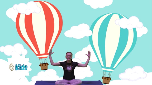 Hot Air Balloon Breathes | An OM Warrior Kids Mindful Breathing Exercise