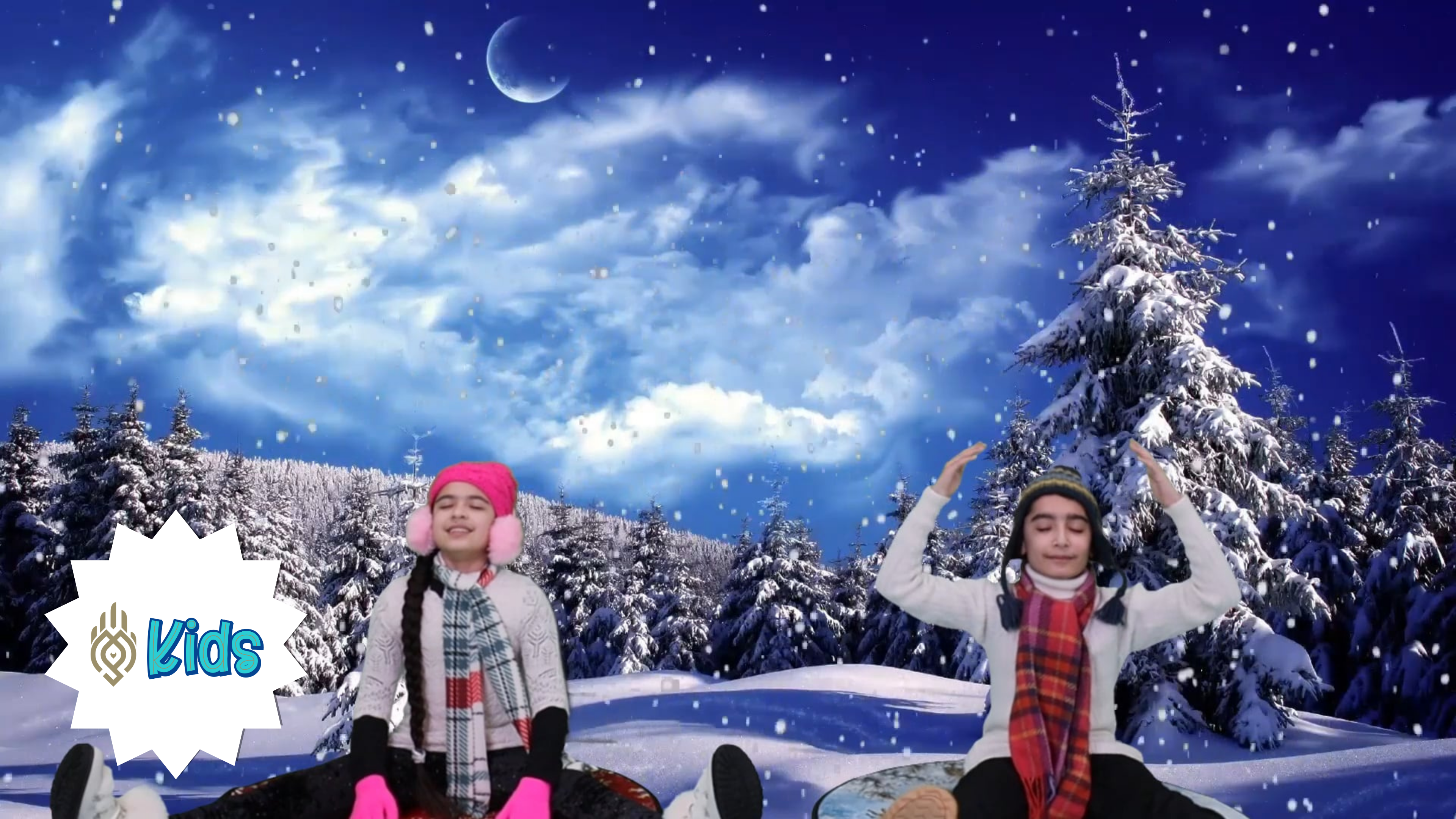 Let's Play Winter Sports | An OM Warrior Kids Yoga Adventure