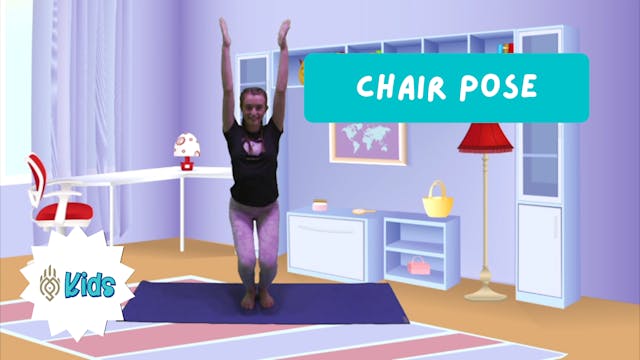 How To Practice Chair Yoga Pose | An ...