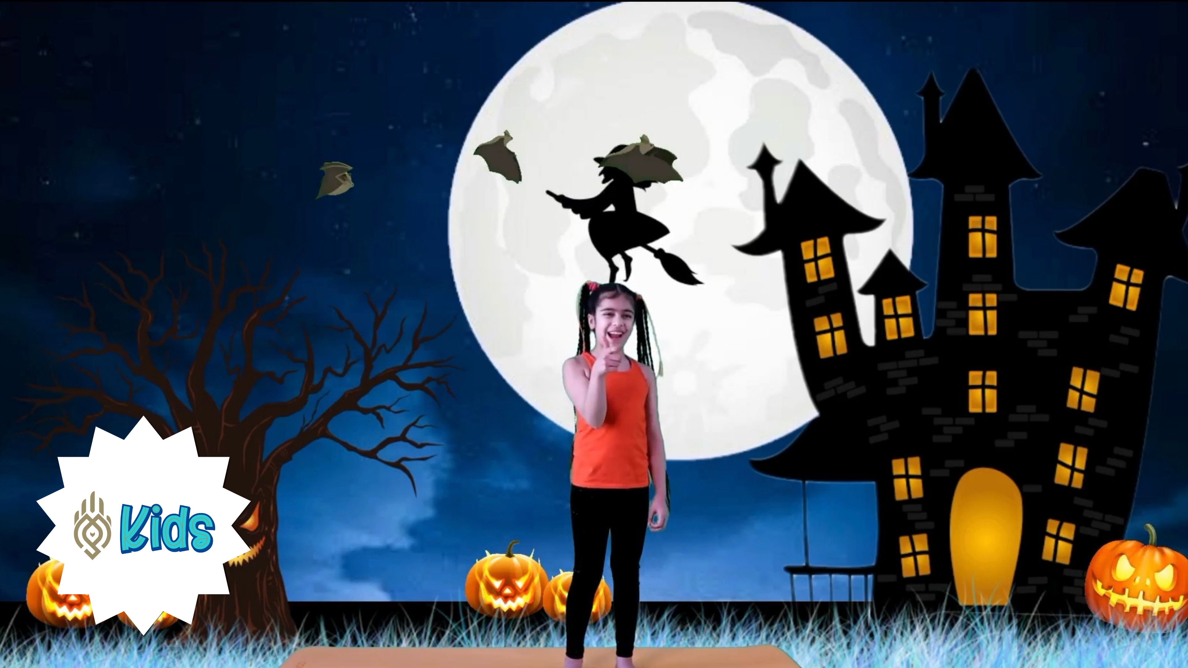 Halloween Party | An OM Warrior Kids Holiday Yoga Video