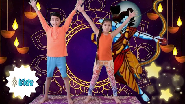 Diwali | An OM Warrior Kids Holiday Yoga Video