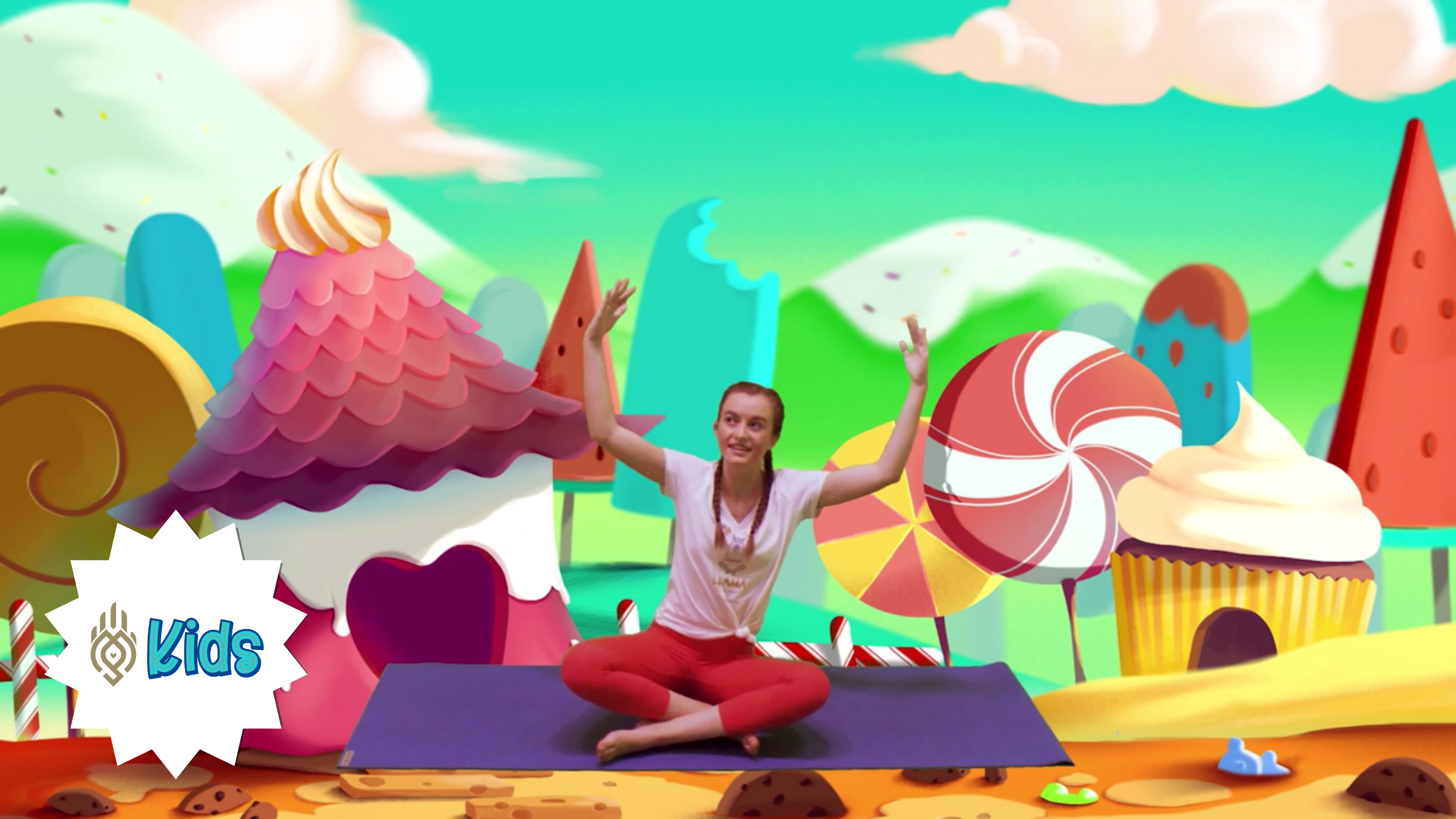 Travel To The Candy Forest | An OM Warrior Kids Yoga Adventure