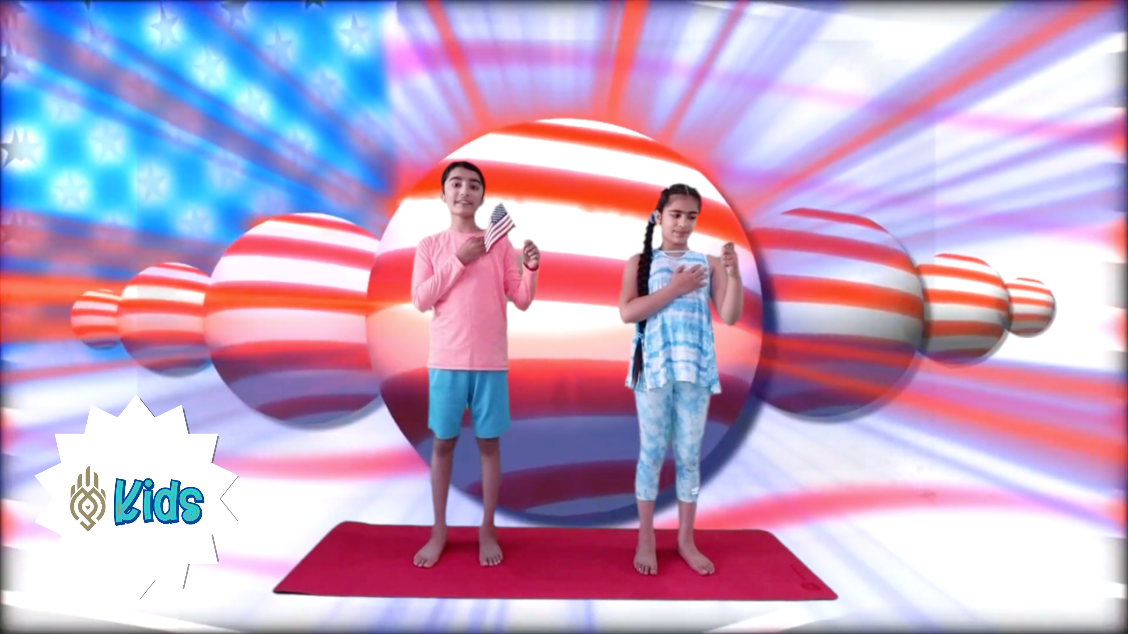 Memorial Day Yoga | An OM Warrior Kids Holiday Yoga Video