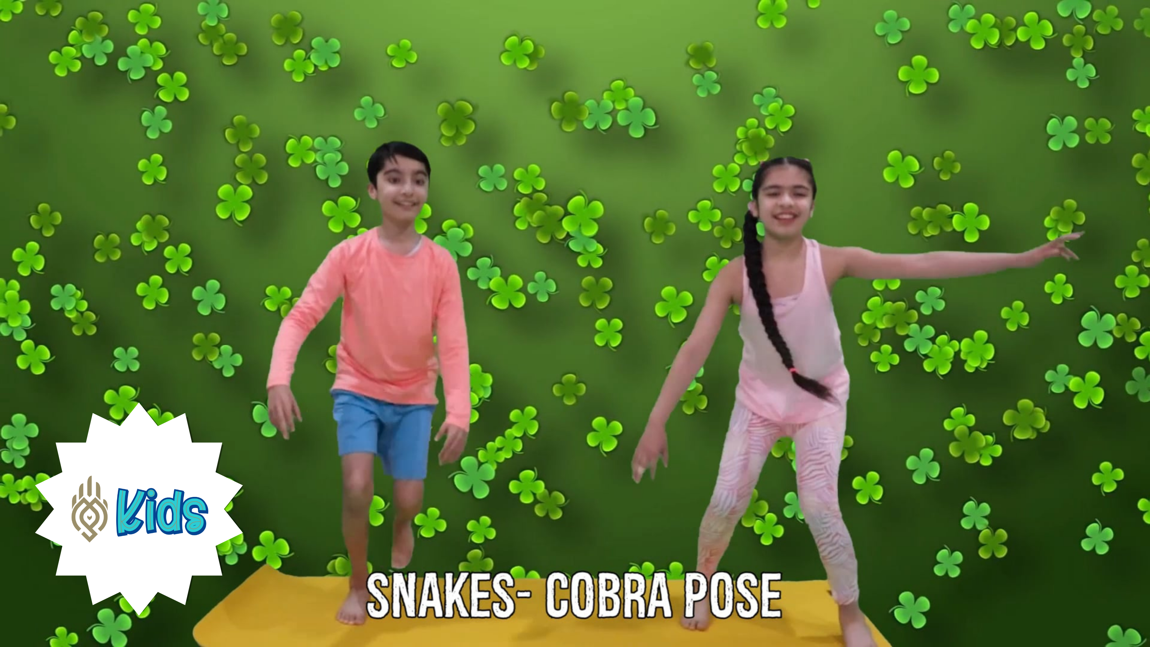 St. Patrick's Day | An OM Warrior Kids Holiday Yoga Video