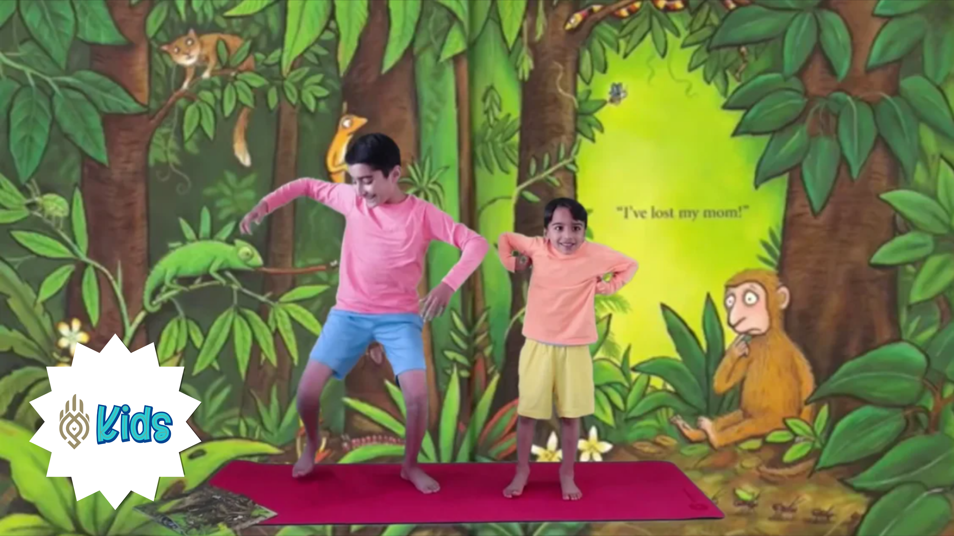 Where's My Mom? by Julia Donaldson | An OM Warrior Kids Book-Inspired Yoga Video