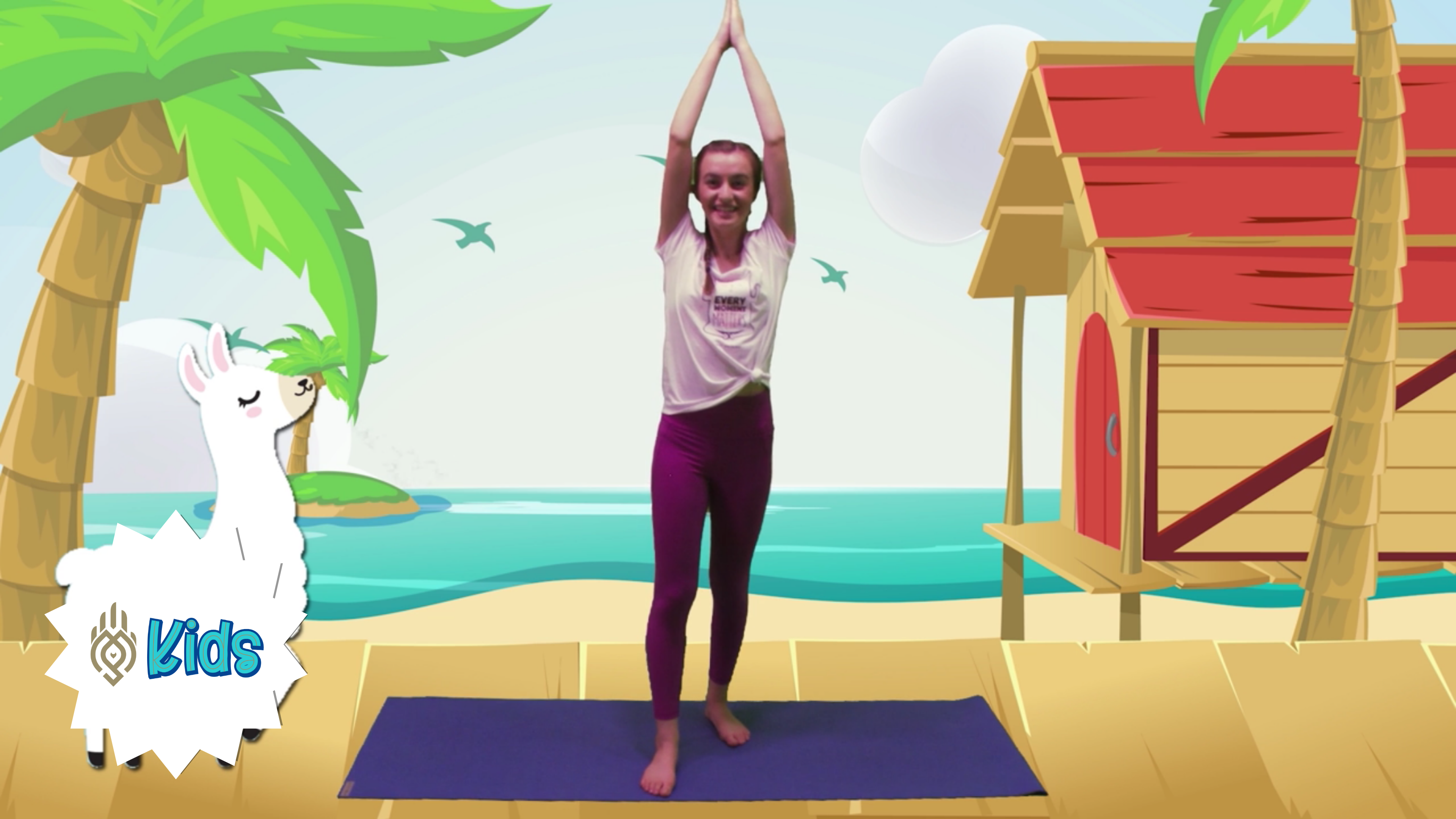 Let's Go To The Luau Party | An OM Warrior Kids Yoga Adventure