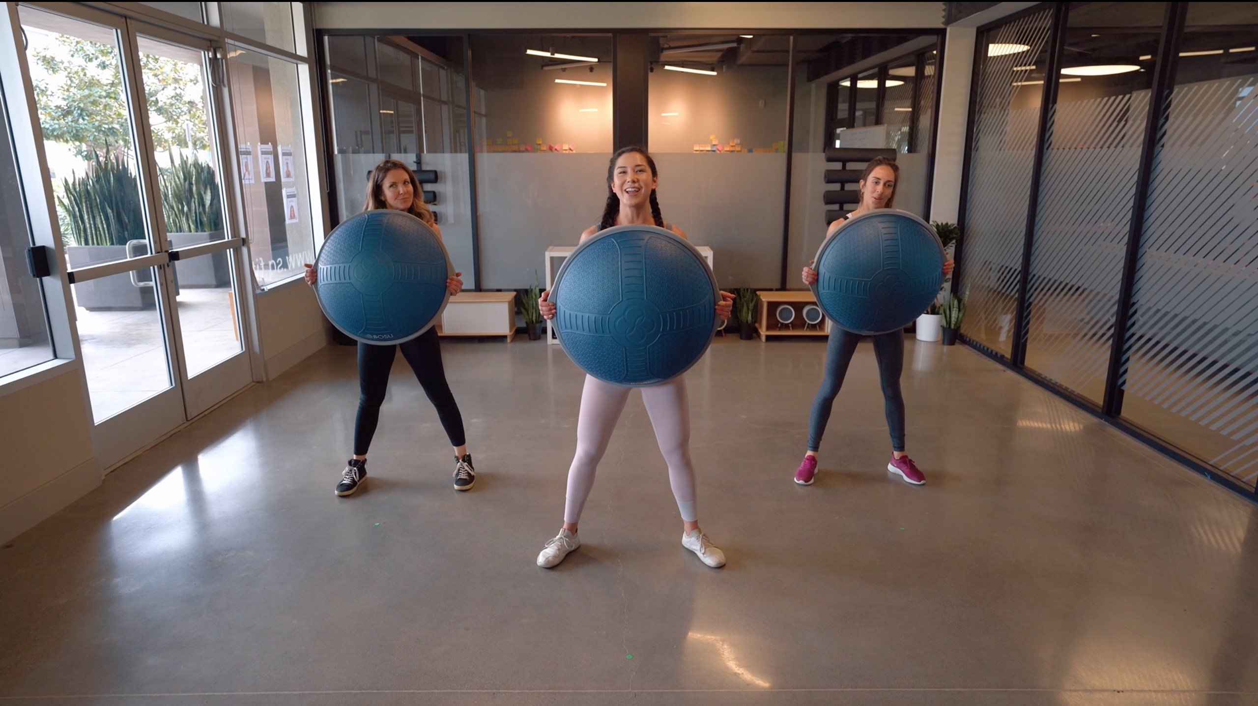 Unmotivated to Motivated BOSU Workout | Katie Kasten
