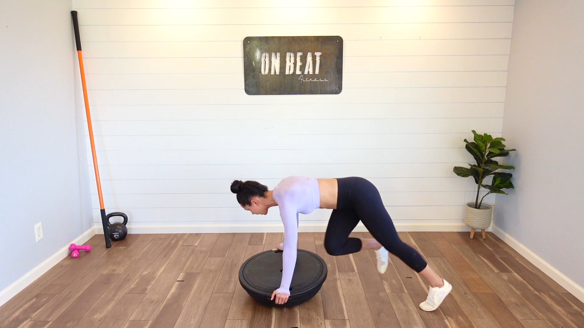 Cardio is Hardio On The Bosu | Katie Kasten
