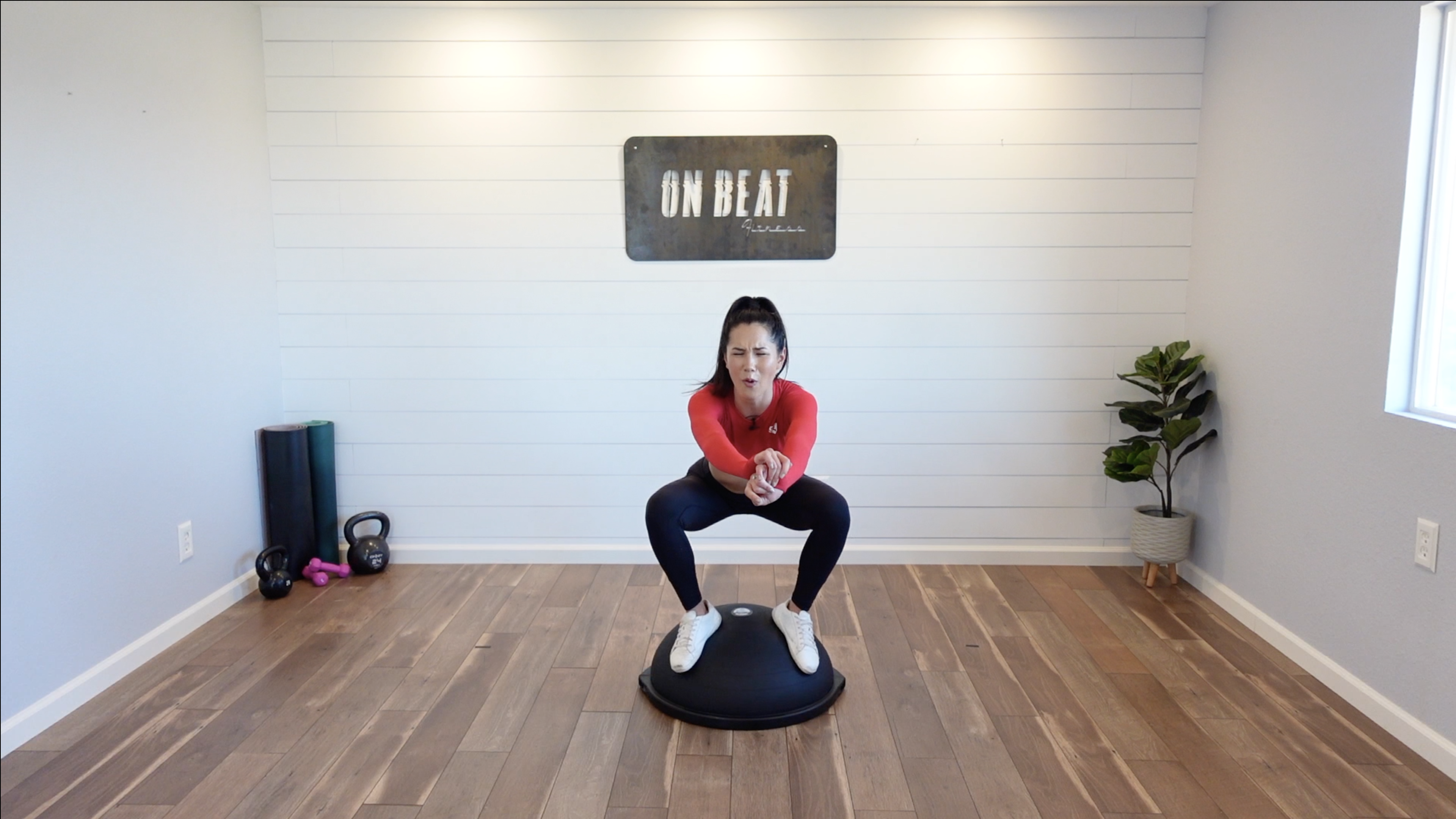 Hyphy HIIT On The Bosu | Katie Kasten