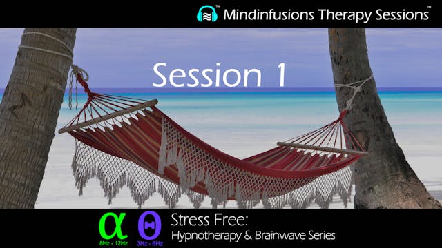 STRESS FREE: Session 1 (Hypnotherapy & Brainwave)