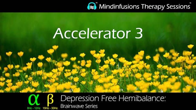  DEPRESSION FREE HEMIBALANCE: Accelerator 3