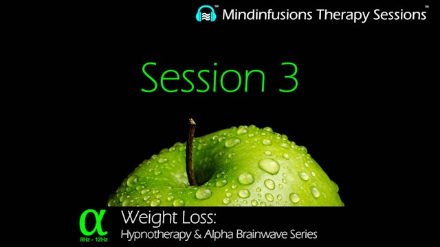 Session 3 (WEIGHT LOSS: Hypnotherapy & ALPHA)