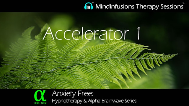 Accelerator 1 (ANXIETY FREE: Hypnotherapy & ALPHA)