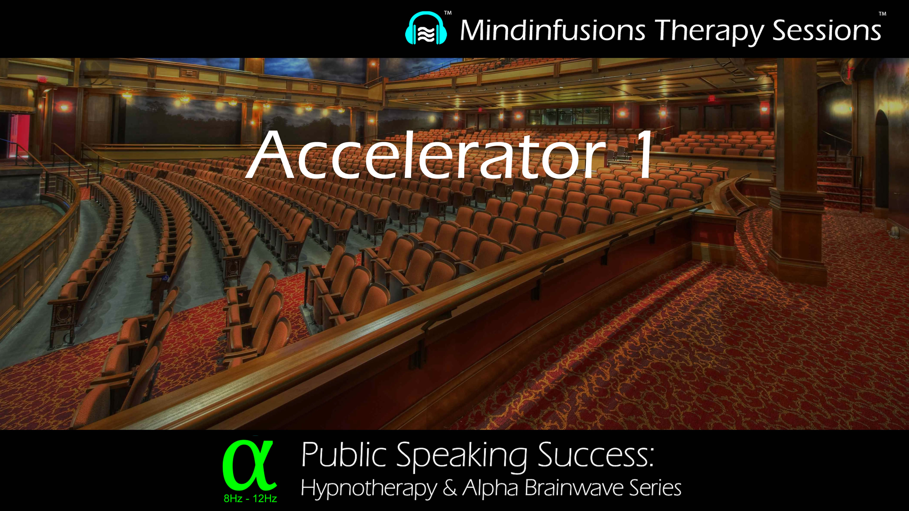 Accelerator 1 (PUBLIC SPEAKING SUCCESS: Hypnotherapy & ALPHA)