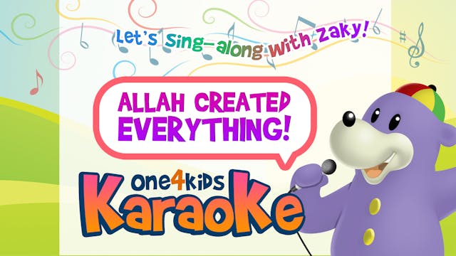 KARAOKE | Allah Created Everything By...