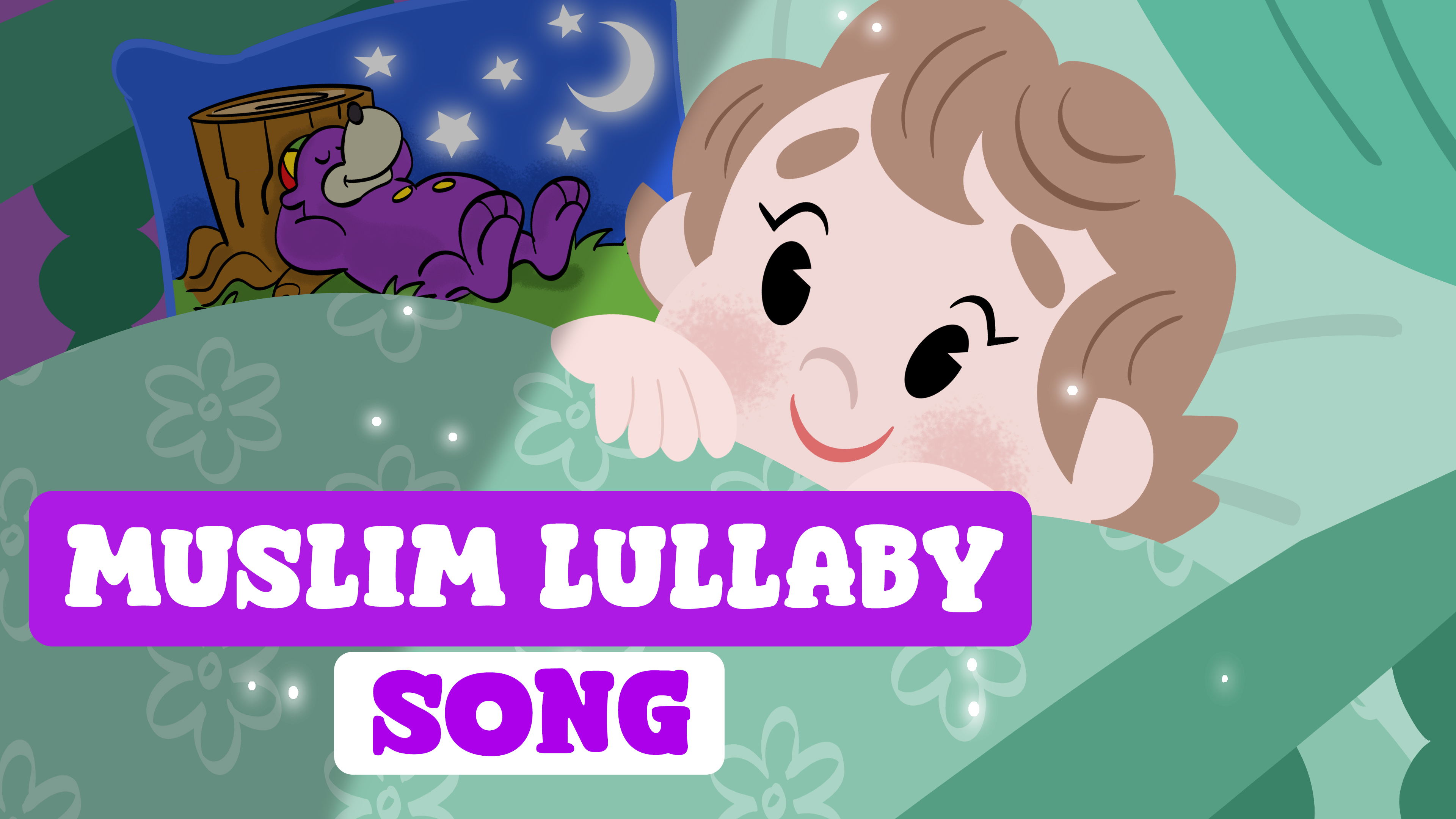 🌙 A Muslim Lullaby ft. Zaky | Soothing Bedtime Song for Kids