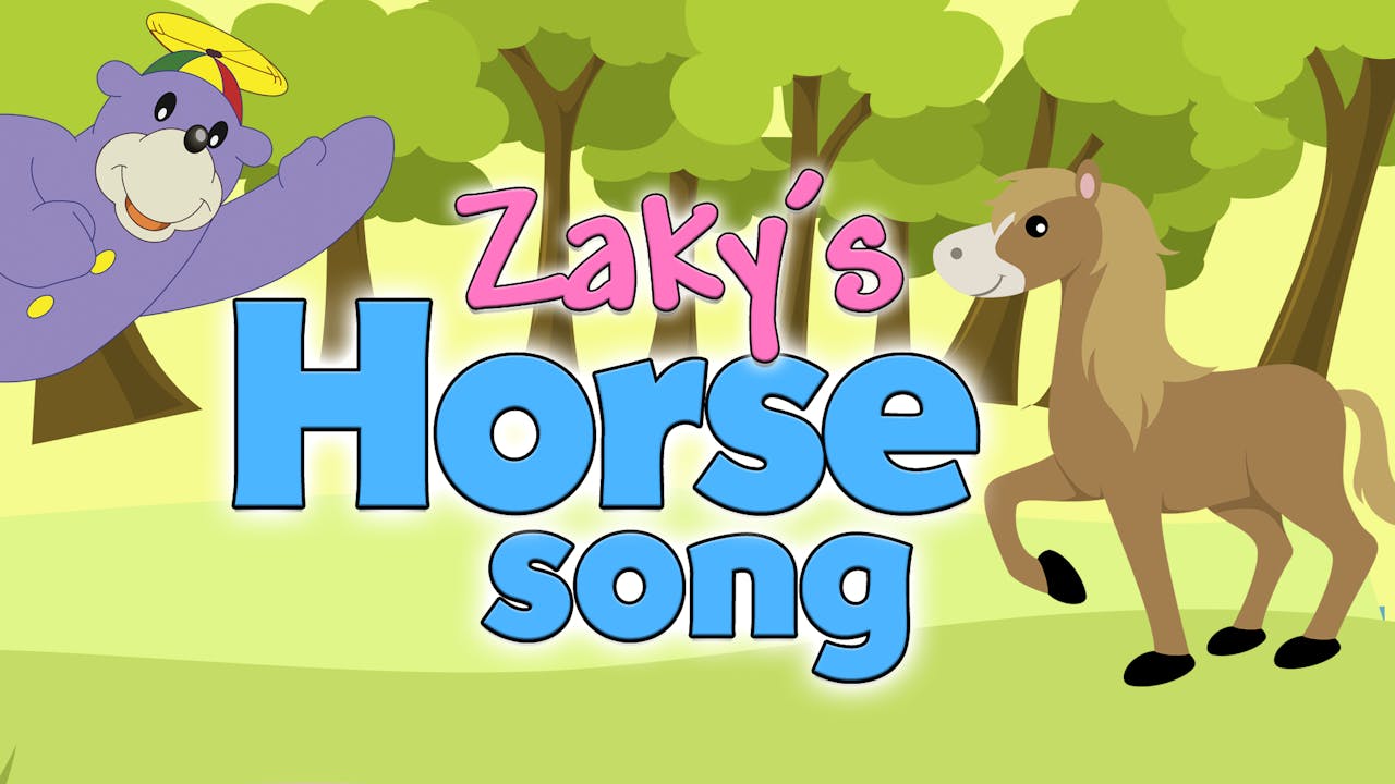 Zaky's Horse SONG Nasheed / Songs One4Kids TV