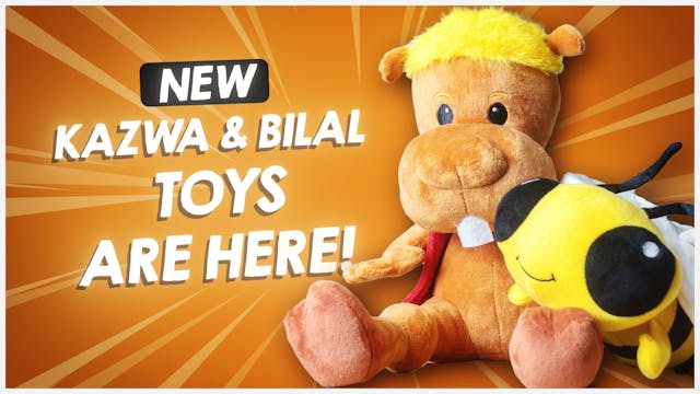 NEW KAZWA & BILAL TALKING TOYS ARE HERE!