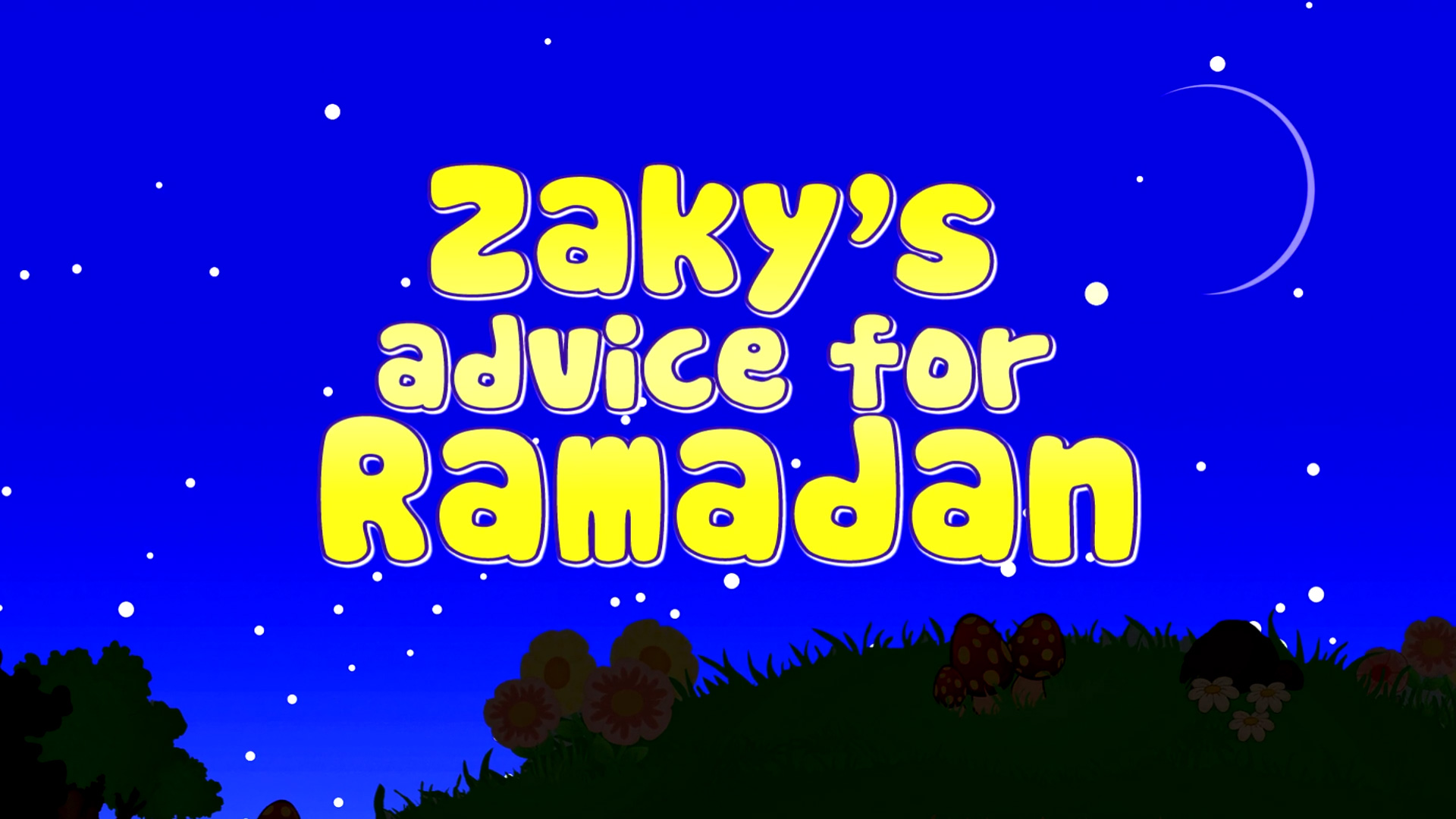 Zaky's advice for Ramadan