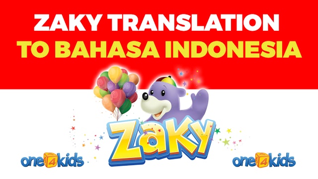 Zaky Translation From English to Bahasa Indonesia