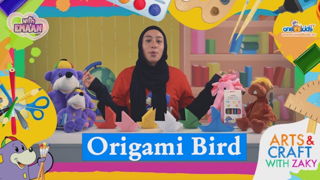 Make an Origami Bird with Emaan