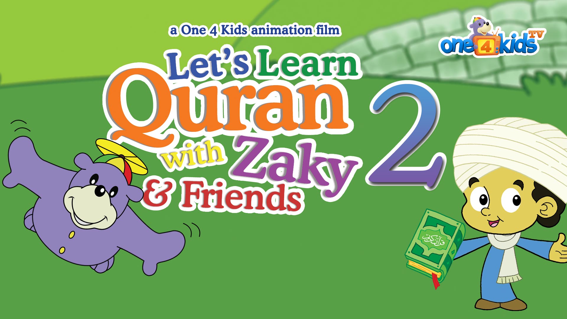 Let's Learn & Sing Along With Zaky - One 4 Kids Films - One4kids Tv