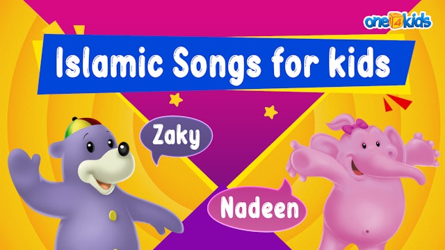 Islamic Songs For Kids | 60 MINUTES | Zaky & Nadeen Songs Compilation