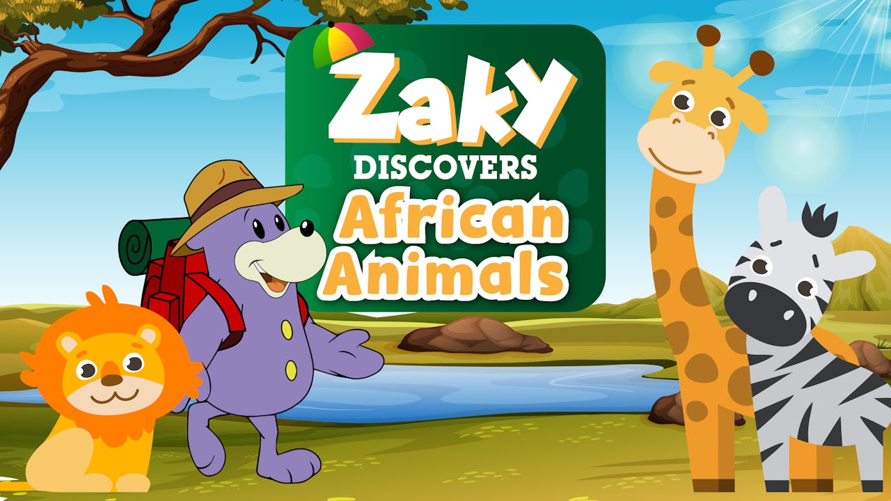 Zaky Discovers African Animals - One4Kids TV