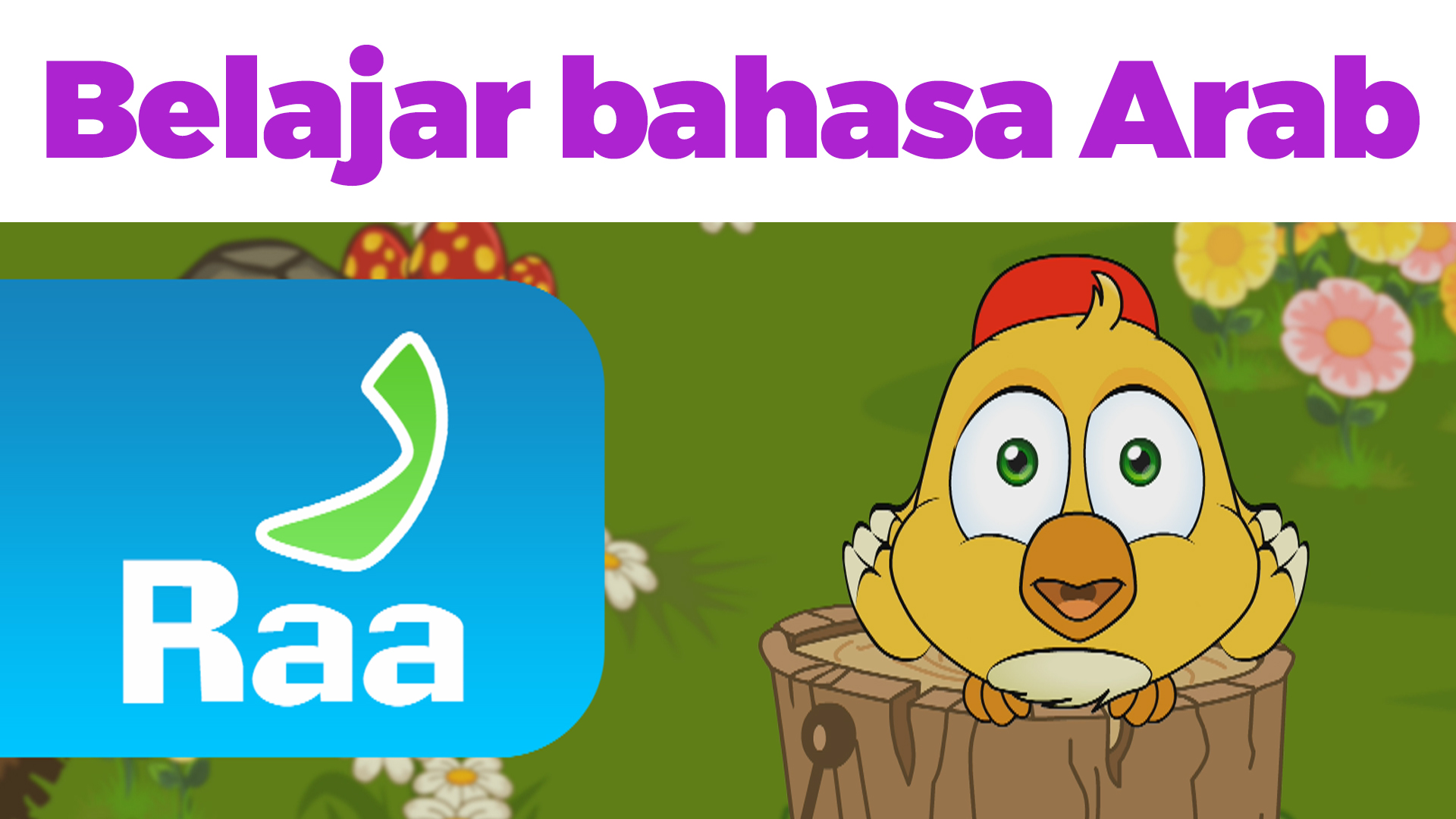 Belajar bahasa Arab - Huruf Raa dengan Toofa dari Kelas Belajar Zaky