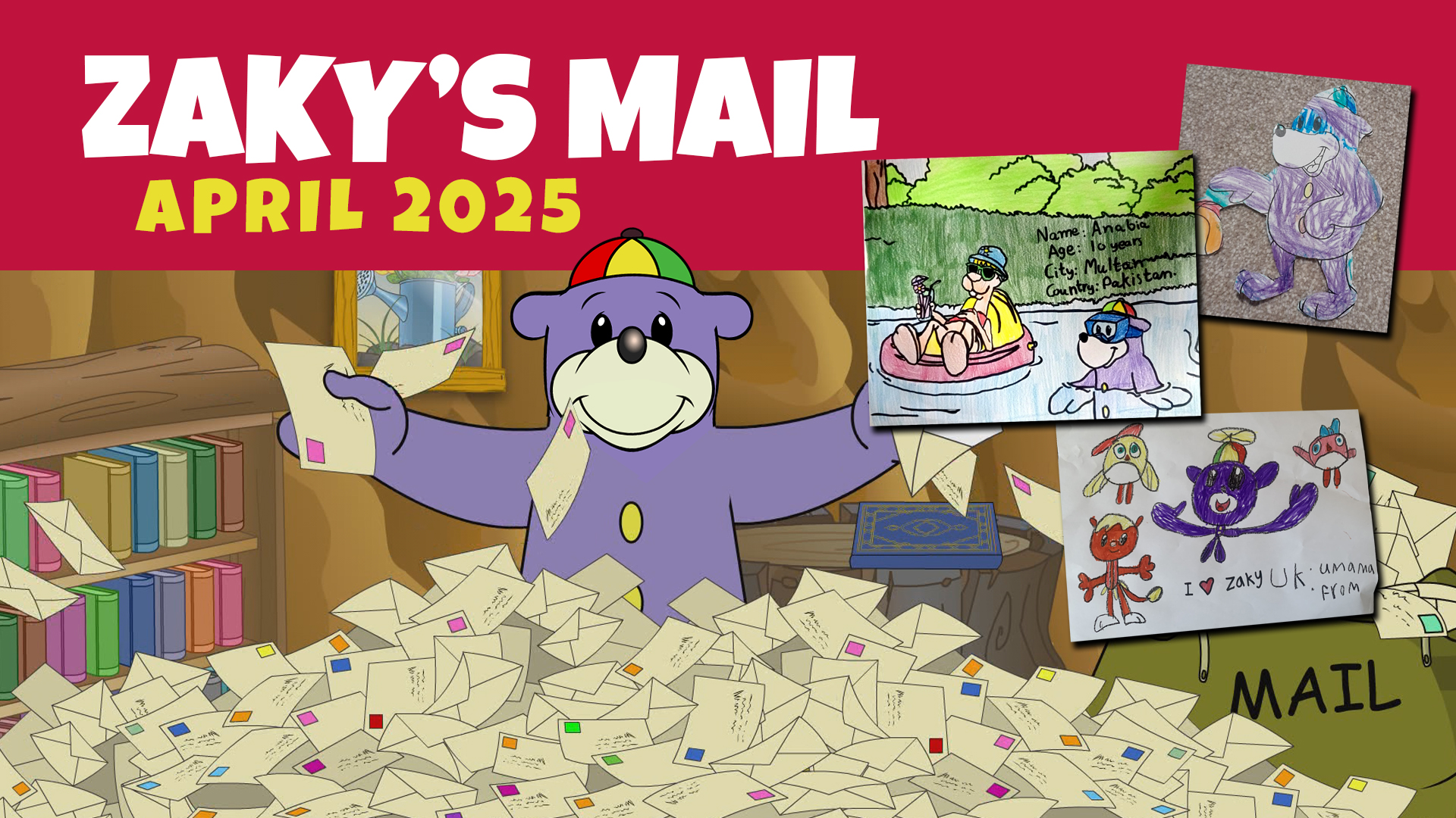 Zaky's Fan Mail - April 2025