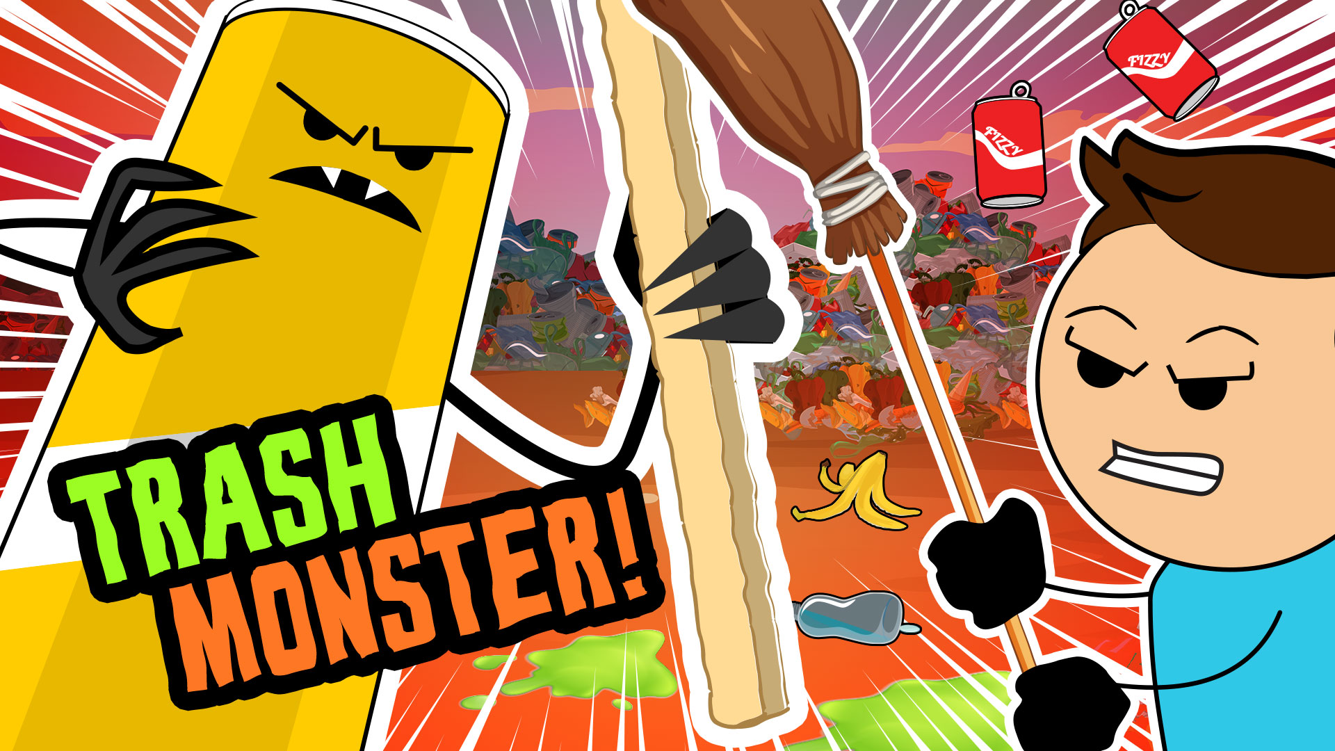 The TRASH Monster Took Over the House! 🗑️😱 (EP7)