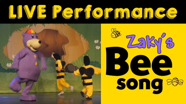 Zaky's Bee Song - LIVE Performance