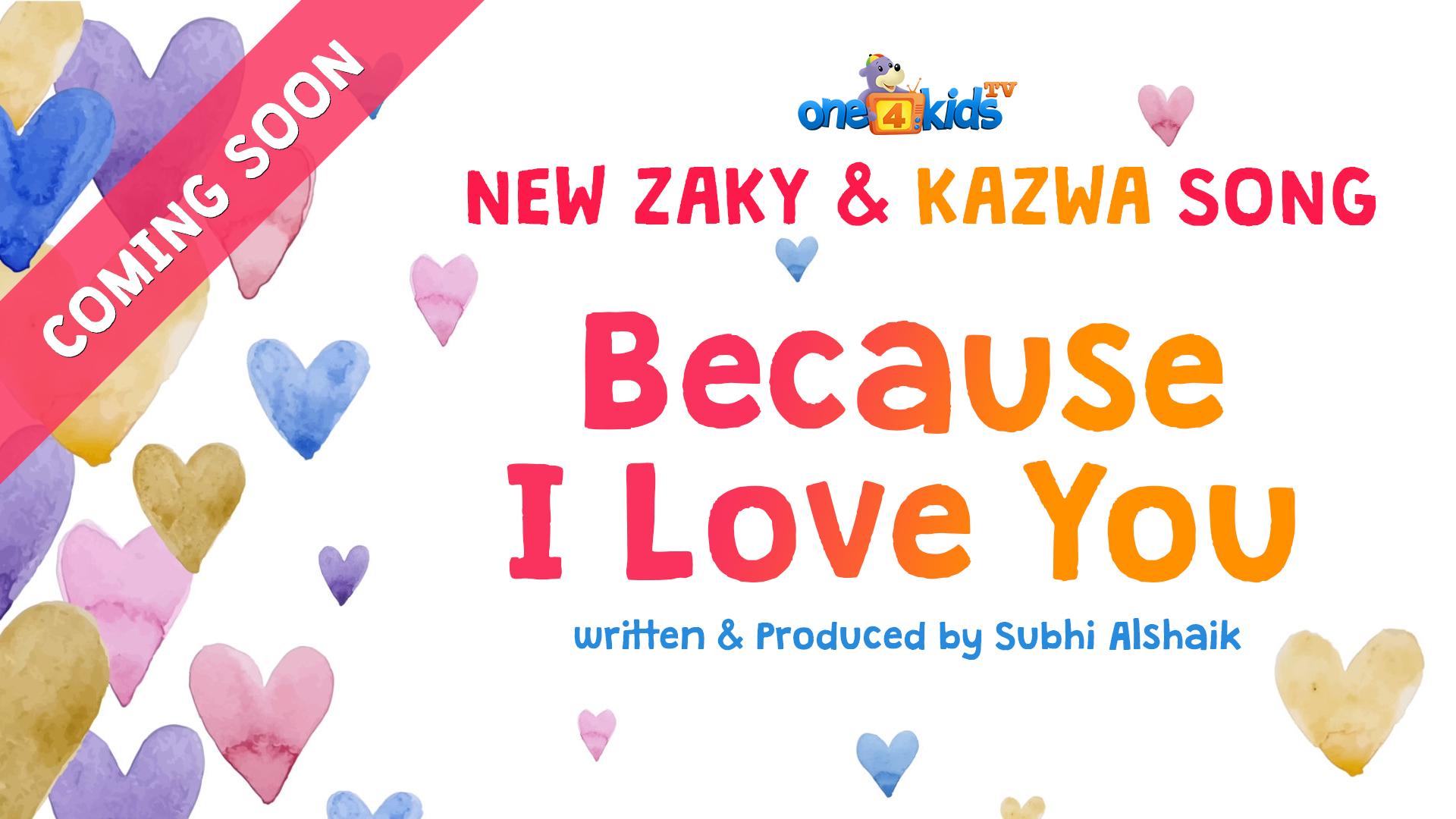 New Song - Because I Love You - Coming Soon insha'Allah