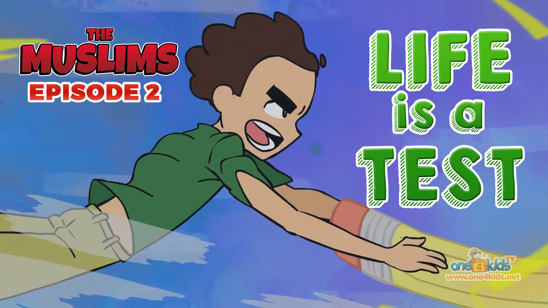 The Muslims Cartoon Series | Episode 2 - Life is a Test