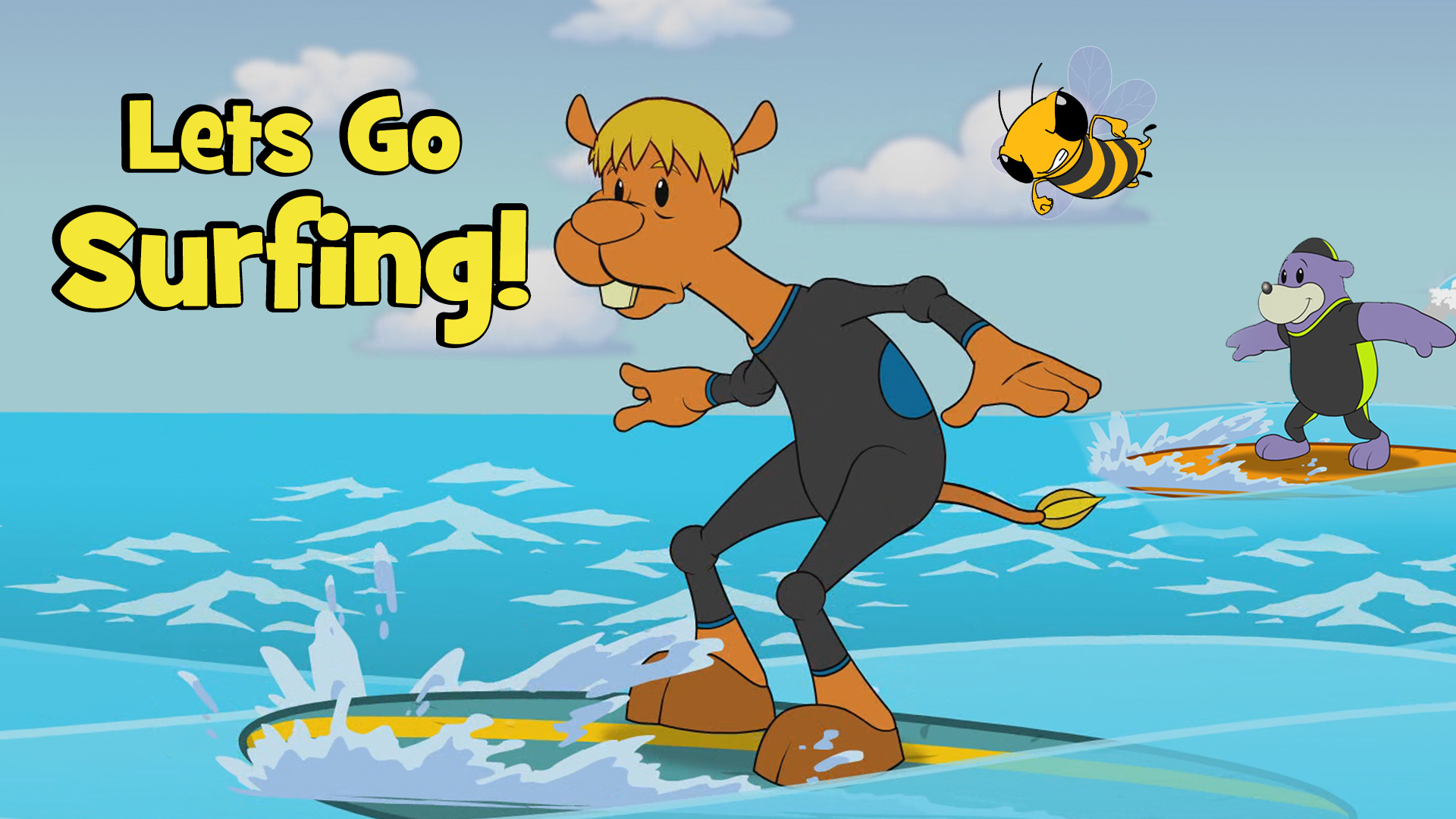 Let's Go Surfing! 🌊 Kazwa & Bilal featuring Zaky | EP8