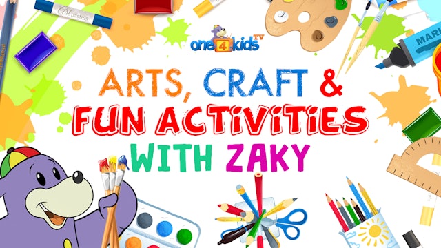 Arts, Craft & Fun Activities with Zaky