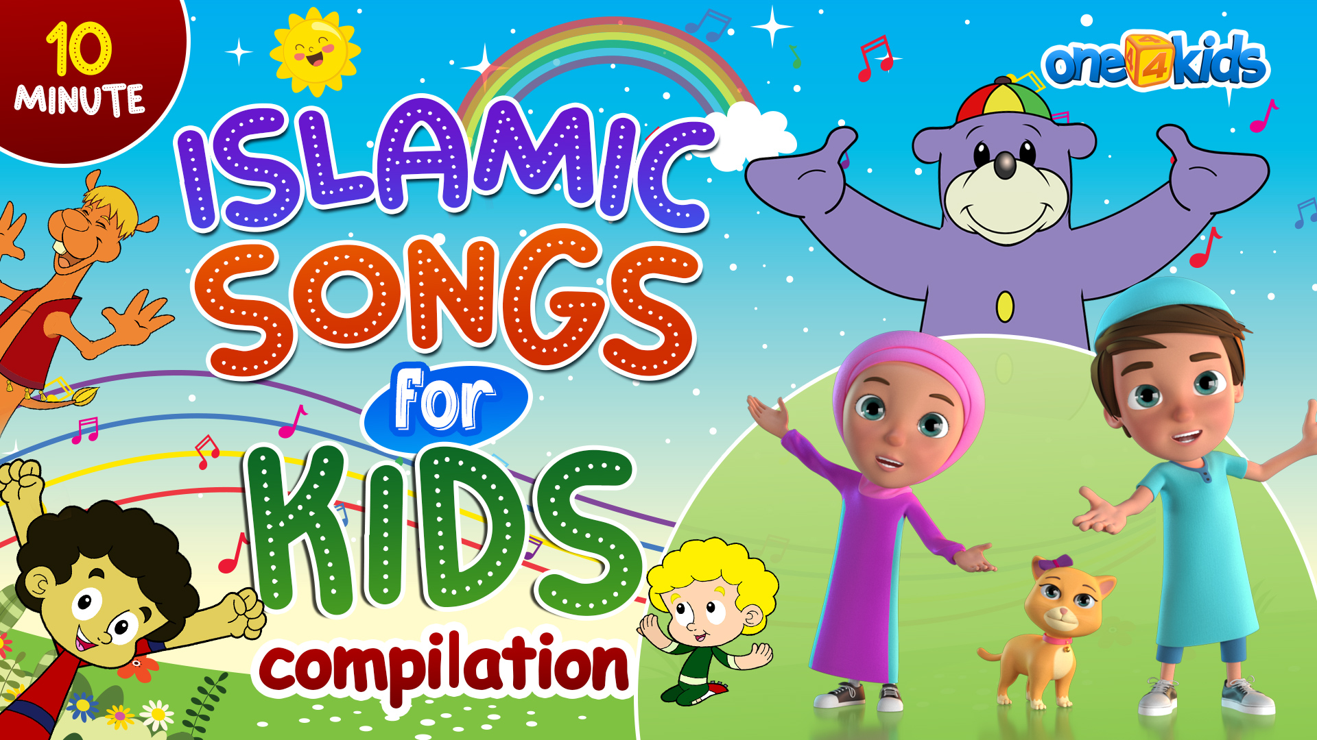 10 MINUTE ISLAMIC SONGS FOR KIDS COMPILATION