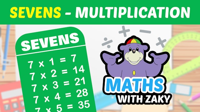 📕 Learn Maths with Zaky - Multiplication (Number 7)