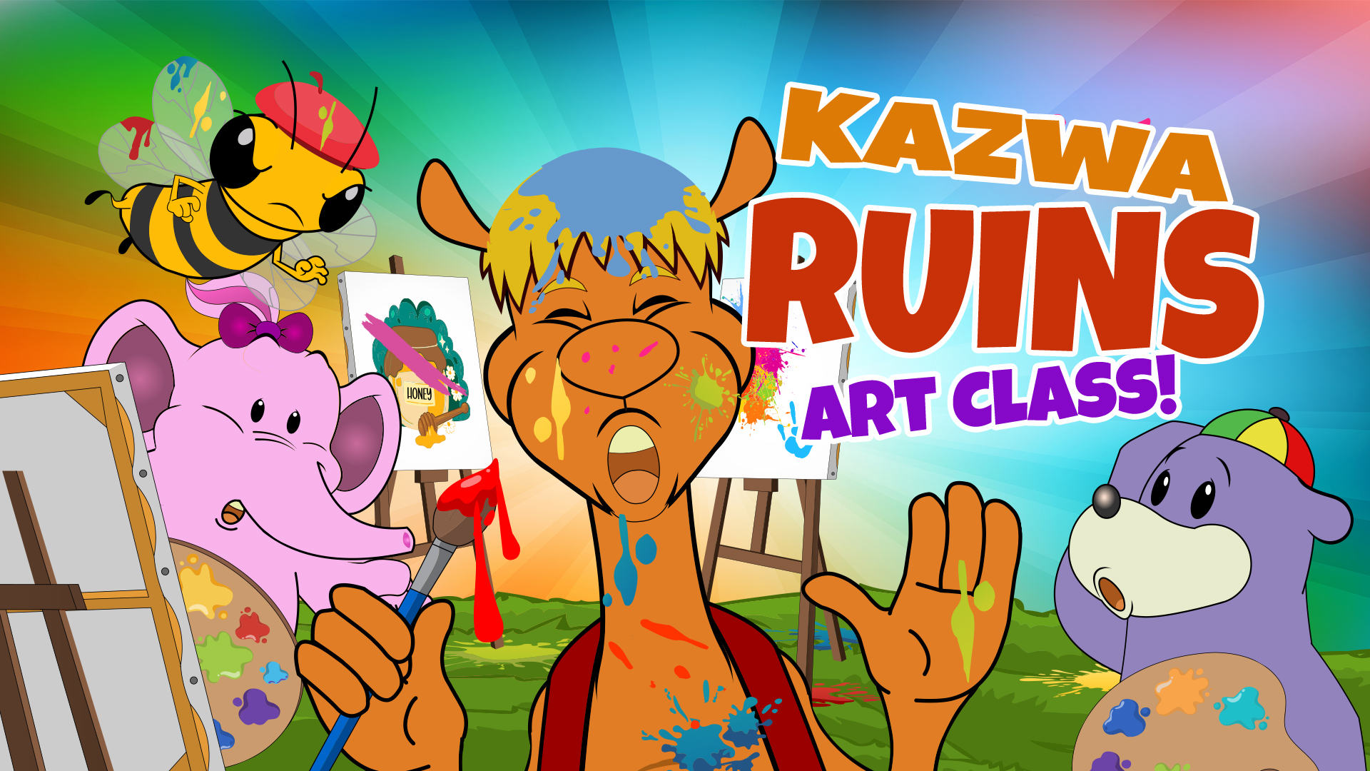 The Art Class🎨🖌️ Kazwa & Bilal Featuring Zaky | EP14