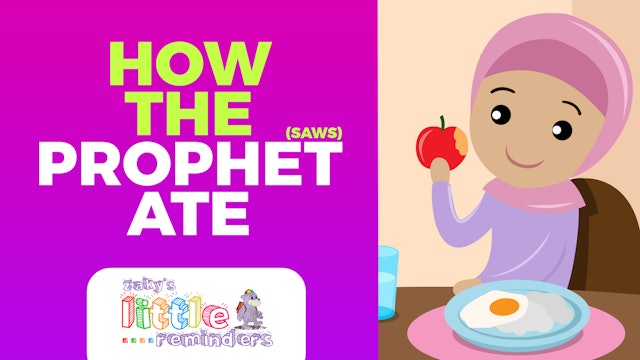 How The Prophet Ate