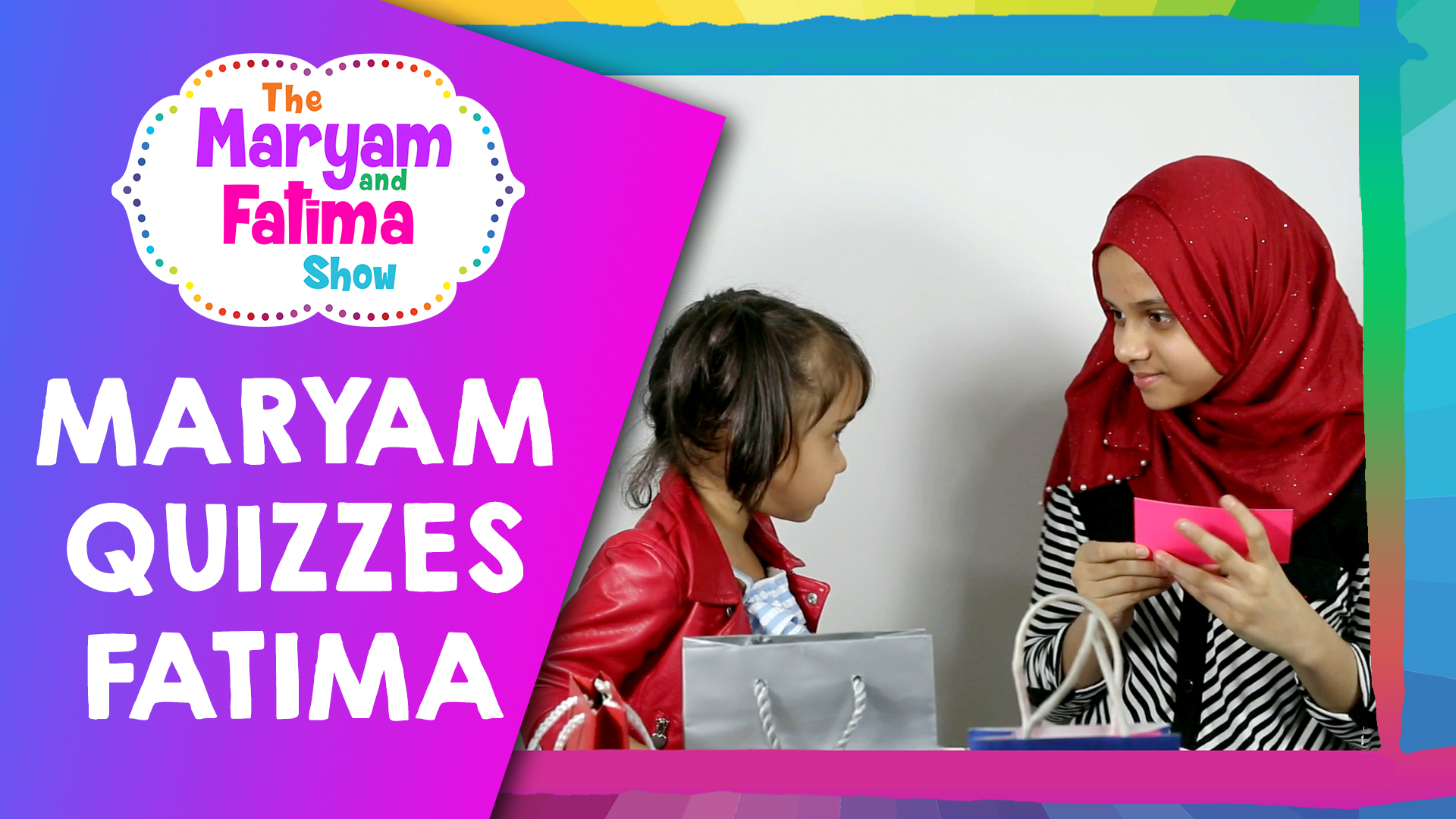 Cute Video of Maryam Quizzing Fatima About Islam