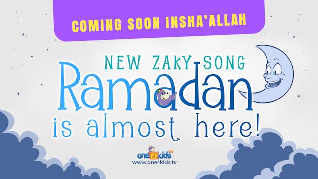Zaky Song Preview - Ramadan Is Almost...