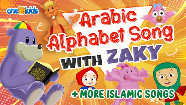 Arabic Alphabet Song With Zaky + More...