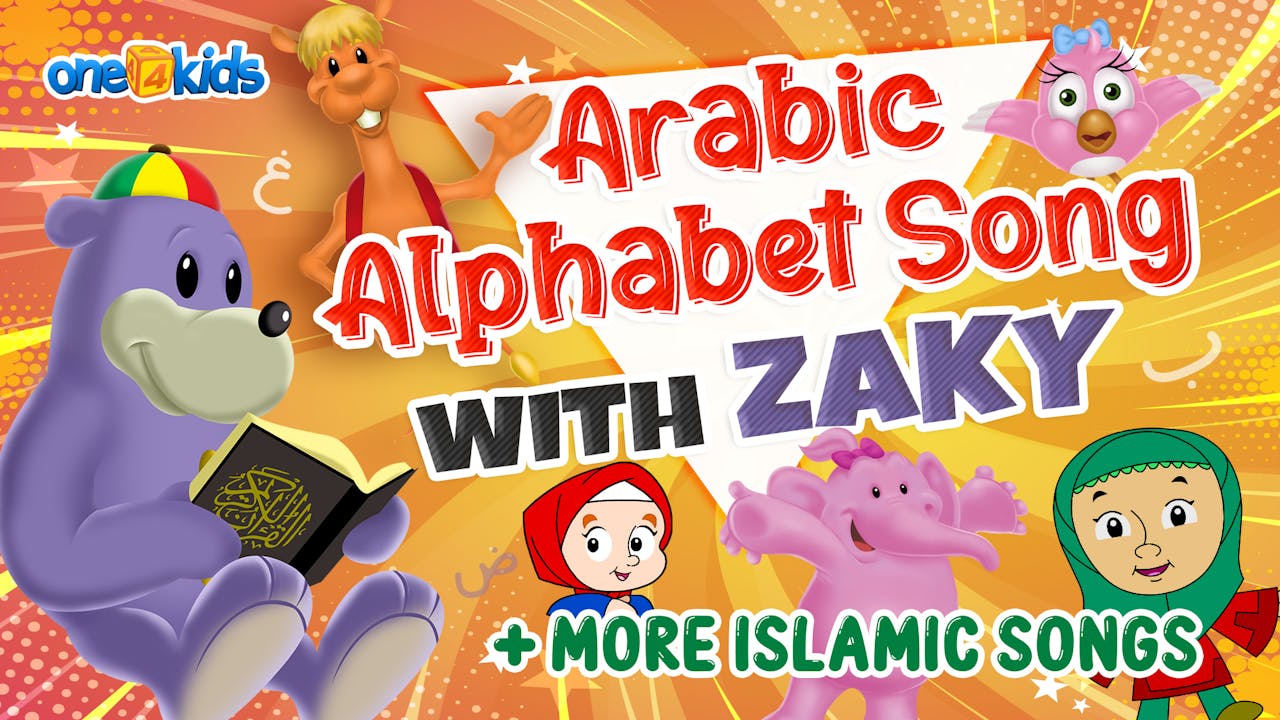 Arabic Alphabet Song With Zaky + More Islamic Songs - Zaky, Kazwa ...