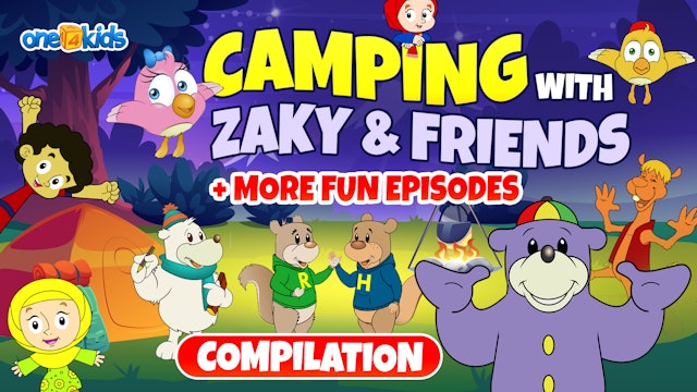 Zaky & Friends 60 Minute Compilation | Islamic Cartoons & Songs For Kids