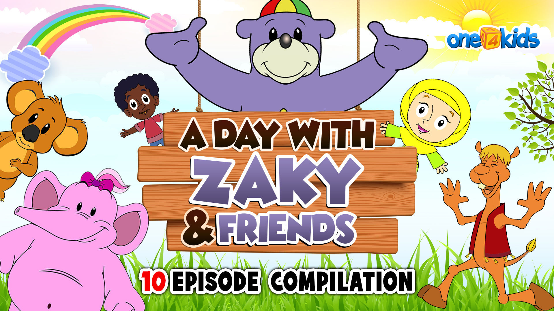 A DAY WITH ZAKY AND FRIENDS | 10 EPISODE COMPILATION